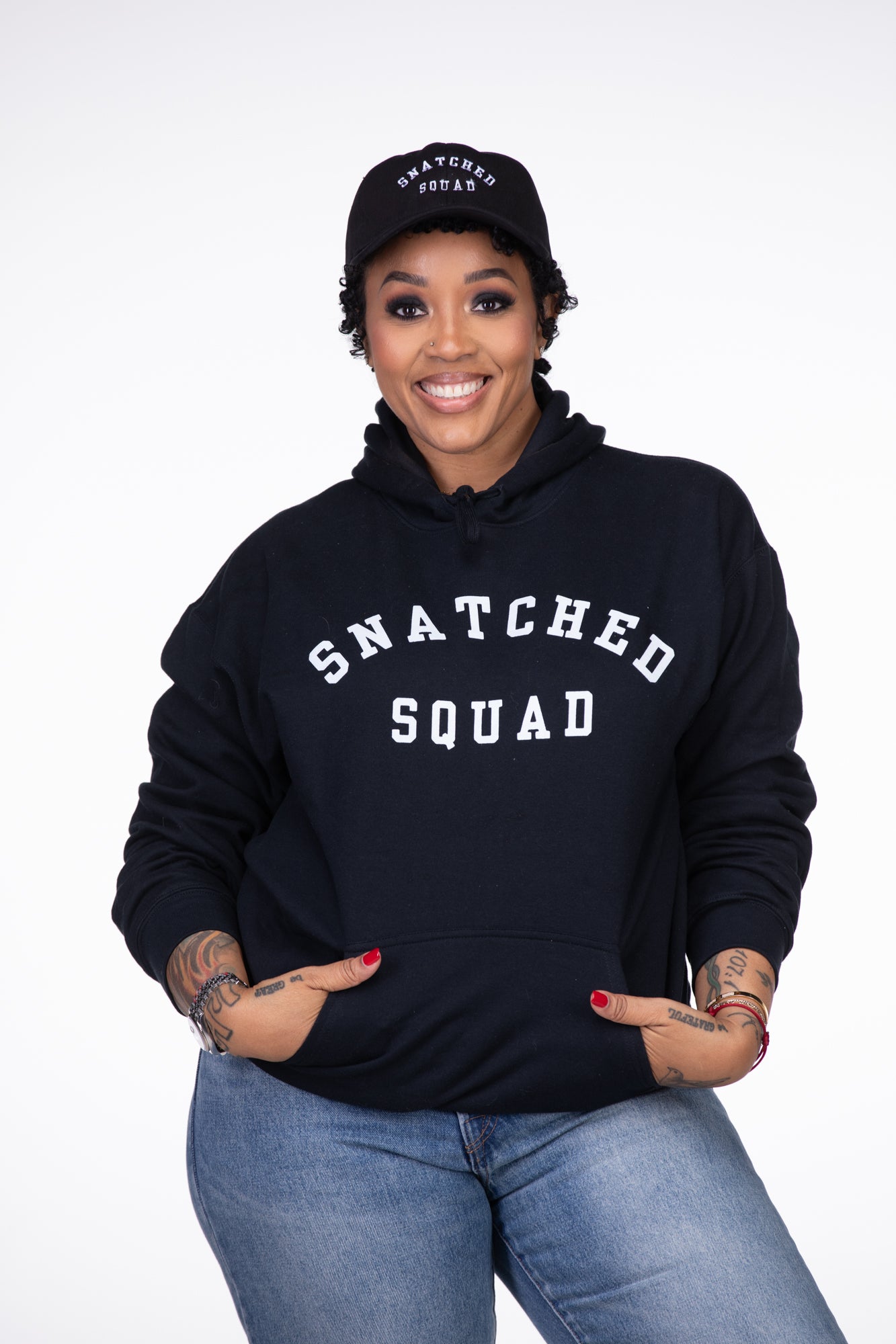 Snatched Squad Hoodie – FBF Body