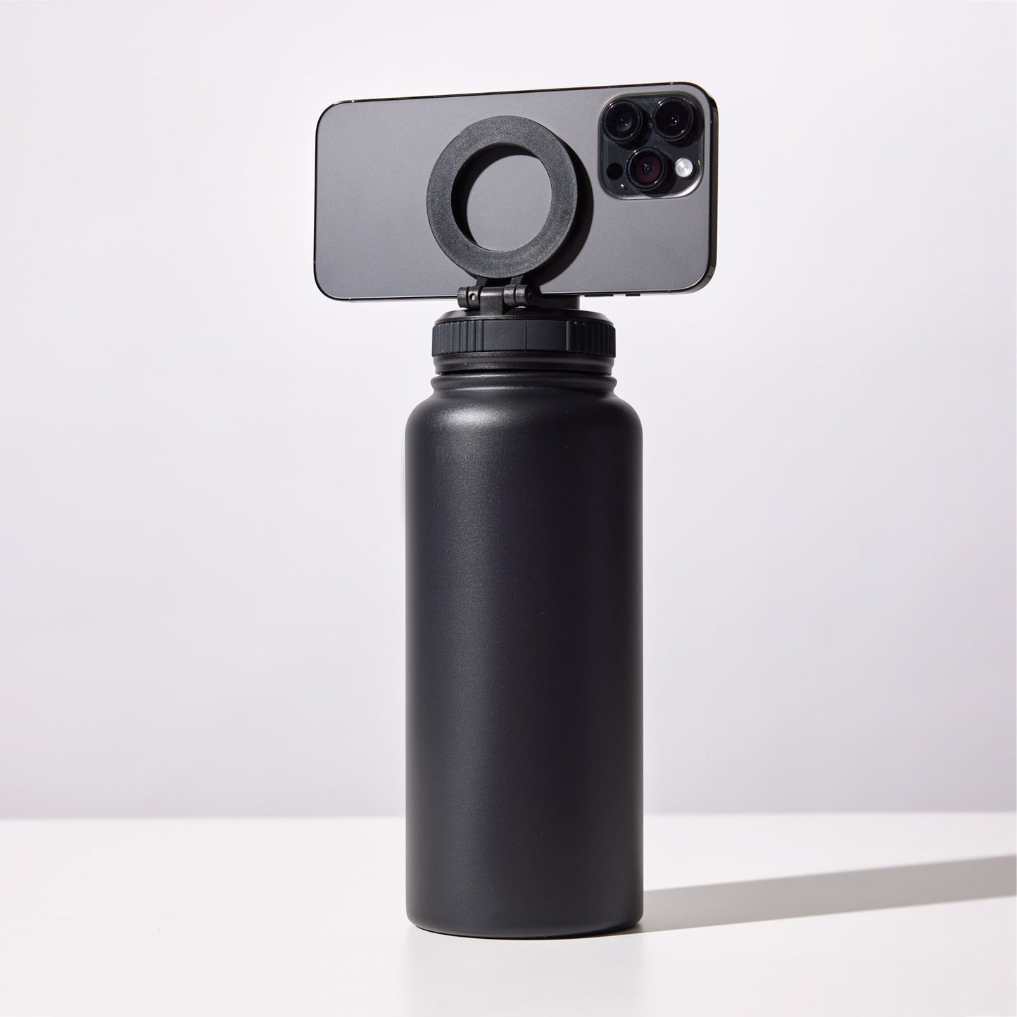 Water Bottle W/ Phone Holder