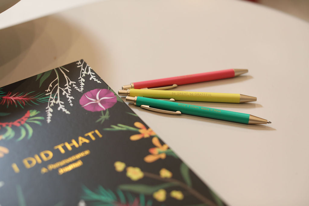 "I Did That" Journal & Affirmation Pens