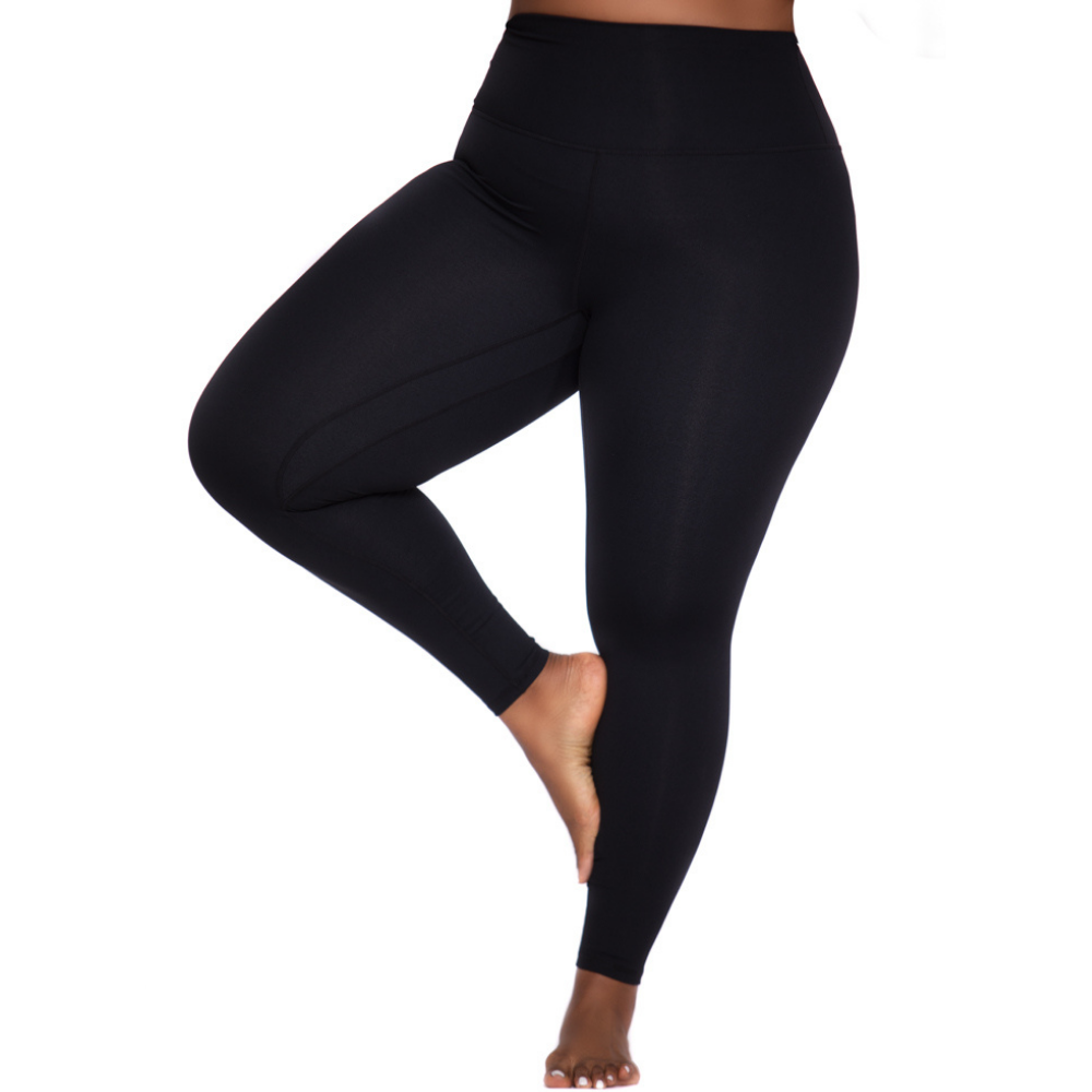Women’s Fitness High-Waisted Leggings – FTI 100 Black