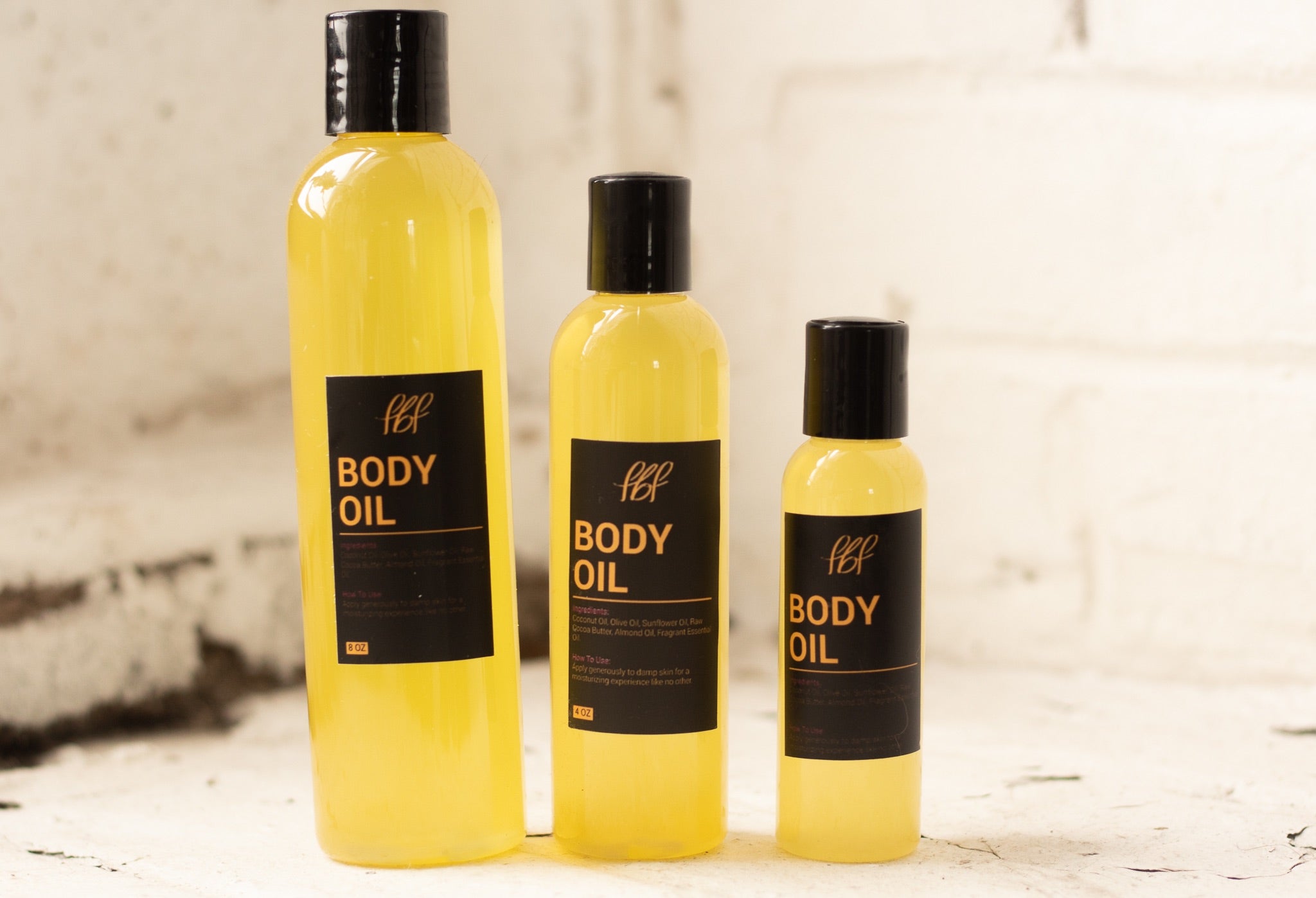 "Bye, Ashy" FBF Body Oil